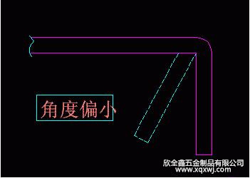 五金模具折彎尺寸不穩(wěn)定原因分析及修理對(duì)策.